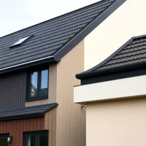 Dach i okna antracyt jaka elewacja